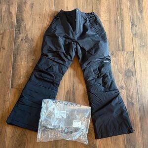 Lands End Never worn or taken out of the bag until now Black Snow Pants 14 SLIM